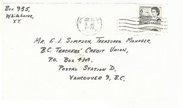 56350 ) Canada Whitehorse  Postmark 1971 - Cartas & Documentos