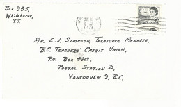 56350 ) Canada Whitehorse  Postmark 1971 - Cartas