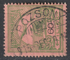 POZSONY BRATISLAVA Postmark TURUL Crown 1915 Hungary SLOVAKIA Czechoslovakia Prešporská County - KuK K.u.K  60 F - ...-1918 Préphilatélie
