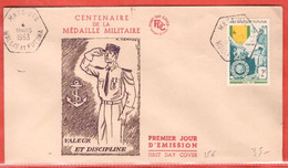 WALLIS ET FUTUNA N°156 SUR LETTRE DE 1953 DE MATA UTU - Briefe U. Dokumente