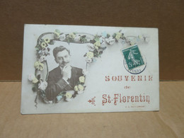 SAINT FLORENTIN (89) Carte Fantaisie Souvenir - Saint Florentin