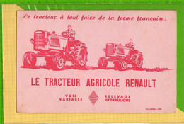 Buvard & Blotting Paper : Le Tracteur Agricole RENAULT - Agricultura