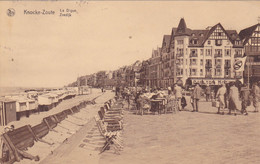 1408/ Knocke-Zoute, La Digue, Zeedijk, - Knokke