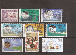 Iles Vierges ( Lot De 9 Timbres Différents Oblitérés ) - Iles Vièrges Britanniques