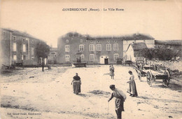 CPA France - Condrecourt - Meuse - La Ville Haute - Animée - Canne - Charrette à Quatre Roues - Fontaine - Chien - Sonstige & Ohne Zuordnung