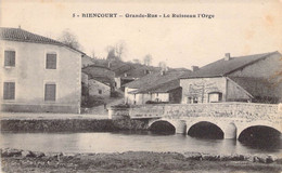 CPA France - Biencourt - Grande Rue - Le Ruisseau L Orge - Pont - Animée - Collin Presson Edit - Autres & Non Classés