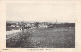 CPA France - Meuse - Villotte Devant Saint Mihiel - Vue Générale - Edit Munier - Animée - Attelage - Chevaux - Panorama - Autres & Non Classés