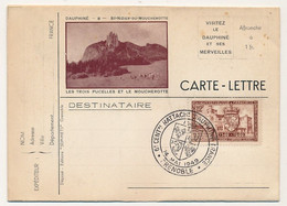 FRANCE - 8eme Centenaire Du Rattachement Du Dauphiné à La France -14 Mai 1949 - PREMIER JOUR Du Timbre - Bolli Commemorativi