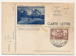 FRANCE - 8eme Centenaire Du Rattachement Du Dauphiné à La France -14 Mai 1949 - PREMIER JOUR Du Timbre - Gedenkstempel