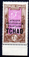Tchad: Yvert 54A* - Neufs