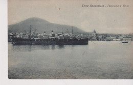 TORRE ANNUNZIATA  NAPOLI  PANORAMA E PORTO  NO VG - Torre Annunziata