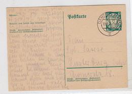 Danzig Karte  Nach Insterburg - Postal  Stationery