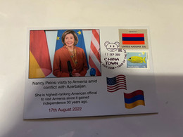 (1 K 39 A) 17-9-2022 - Nancy Pelosi Visit To Armenia (Amid Conflict With Azerbaijan) - Armenia