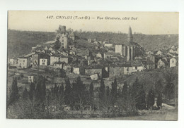 82/ CPA - Caylus - Vue Générale Coté Sud - Caylus