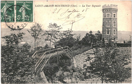 CPA-Carte Postale France Saint-Amand-Montrond  Tour Regnault 1908 VM55822 - Saint-Amand-Montrond