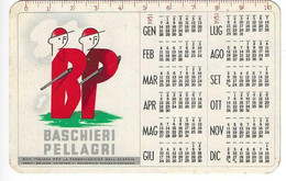 Calendarietto Baschieri Pellagri 1951 - Castenaso Bologna - Caccia - Chasse - Hunting - Calendario - Small : 1941-60