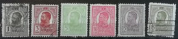 Roumanie 1909-14 / Yvert N°215-220 / * Et Used - Ongebruikt