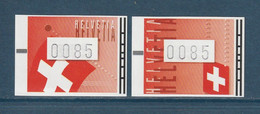 ⭐ Suisse - YT Distributeur N° 20 Et 21 ** - Neuf Sans Charnière - 2005 ⭐ - Automatic Stamps