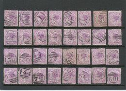 COLLECTION AUSTRALIA OF CLASSIC POSTMARKS (NUMERALS, DUPLEX, TPO (Railway), R (Registered) And Some Others) Ca. 1880/190 - Collezioni