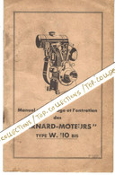 CIRCA 1920 INDUSTRIE DOCUMENTATION BERNARD MOTEURS  Sur 8 Pages VOIR SCANS - Machines