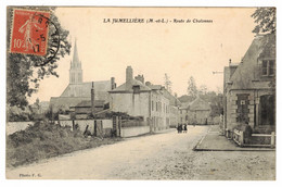 49 - La Jumellière - Route De Chalonnes - 1917 - Andere & Zonder Classificatie