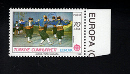1606299280 1981 SCOTT 2179 POSTFRIS (XX) MINT NEVER HINGED   - FOLK DANCE AND EUROPA EMBLEM - Oblitérés