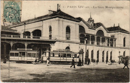 CPA PARIS 15e - La Gare Montparnasse (54279) - Arrondissement: 15