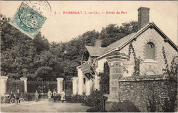 CPA HERBAULT-Entrée Du Parc (26981) - Herbault