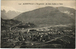 CPA ALBERTVILLE Vue Generale - Au Fond Conflans Et L'Isere (1193302) - Albertville