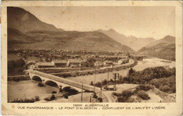 CPA ALBERTVILLE Vue Panoramiqe - Le Pont D'Albertin (1193319) - Albertville