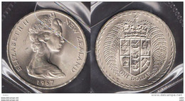 NEW ZELAND - ONE DOLLAR 1967 - Elisabetta II - New Zealand
