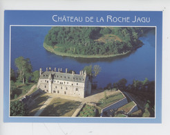 Ploëzal-Runan : Château De La Roche Jagu, Du XVè Sur La Rive Du Trieux (cp Vierge N°4387 Jack Couleurs De Bretagne) Aéri - Ploëzal