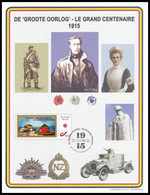 CS / HK - DUOSTAMP° / MYSTAMP° - Le Grand Centenaire / Het Grote Eeuwfeest / Das Große Hundertjährige Jubiläum - 23-03 - Storia Postale