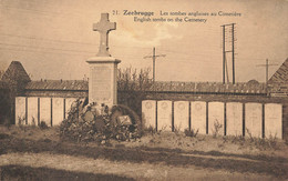 B5940 Zeebrugge Les Tombes Anglaises Au Cimetière - Zeebrugge