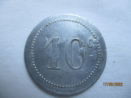 Algérie: 10 Centimes Chambre De Commerce De Bone 1915 - Monedas / De Necesidad