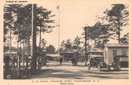 ¤¤  -  ETATS-UNIS  -  CAROLINE Du SUD  -  CHARLESTON   -  U.S. Naval Training Camp - West Gate  -  Militaires - Charleston