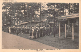 ETATS-UNIS - CAROLINE Du SUD - CHARLESTON - U.S. Naval Training Camp - Mail Hour  - Militaires - Charleston