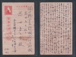 1944 JAPAN WWII Military Postcard Thailand Independent Mixed 29th Brigade WW2 Japon Gippone - Cartas & Documentos