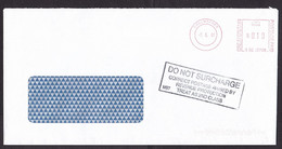 UK: Cover, 2003, Meter Cancel, Uncommon Cancel Do Not Surcharge, Revenue Protection, No Tax Due (traces Of Use) - Lettres & Documents