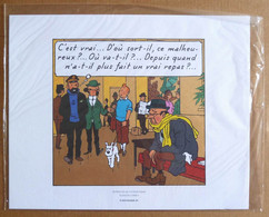 HERGE 3 EX LIBRIS TINTIN VOL 714 POUR SYDNEY - Künstler G - I