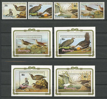 PENRHIN 1985 N° 306/309 Blocs 61/64 ** Neufs MNH  Superbes C 28,50 € Faune Oiseaux AUDUBON Birds Fauna Animaux - Penrhyn