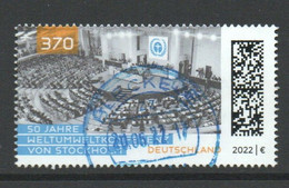Duitsland 2022 Mi 3692 Hoge Waarde,   Gestempeld - Used Stamps