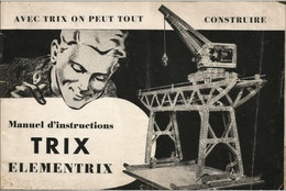 Ancien Manuel D'Instructions TRIX - 31 Pages - Meccano