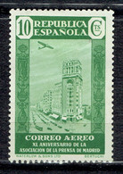 40ème Anniversaire De L'Association De La Presse De Madrid : Palais De L'Association - Unused Stamps
