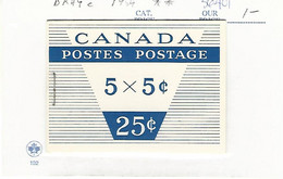 56401 ) Canada Booklet  1954 - Pagine Del Libretto