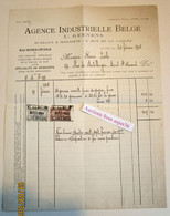 Agence Industrielle Belge, L. Geenens, Rue De La Vallée, Gent 1924 - 1900 – 1949
