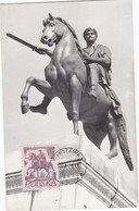 Carte Maximum Pologne 1959 Statue - Maximumkarten