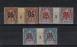 Mohélie _ 3  Millésimes (1893 ) N°21/23 - Unused Stamps