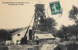 CPA. - [85] Vendée > Faymoreau Les Mines - Le Puits Du Centre édit. Robin N°1941 - Chevalet Chevalement De Mine - TBE - Other & Unclassified