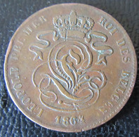 Belgique - Monnaie 2 Centimes 1864 - 2 Centimes